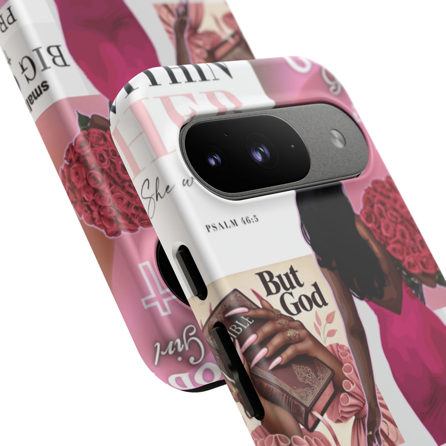 Same girl new game glow up with God phone case