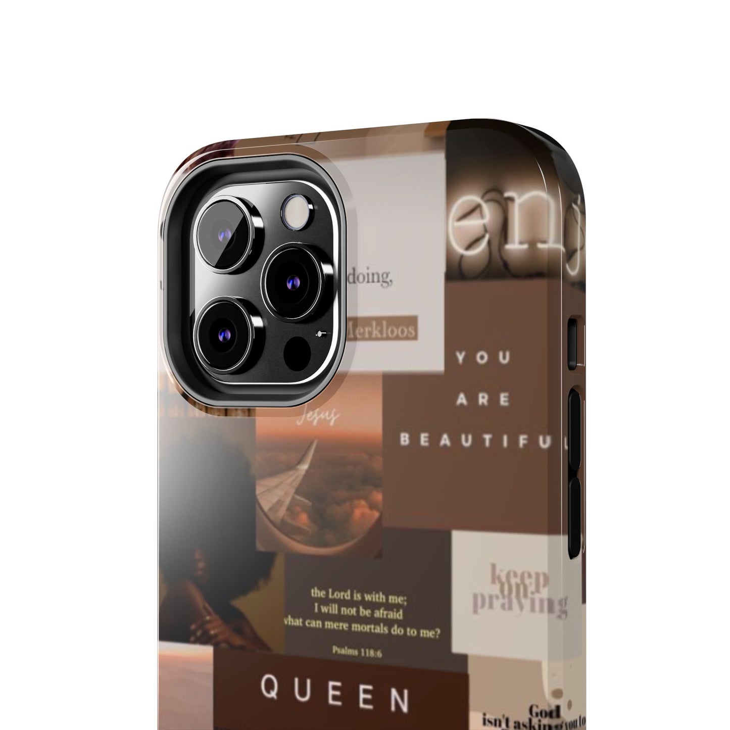 Jesus is King phone case identity, trust and power and every hold