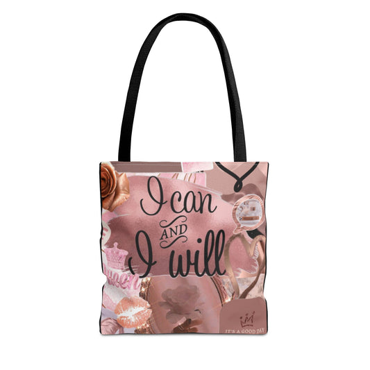 I can, and I will tote confidence in every step