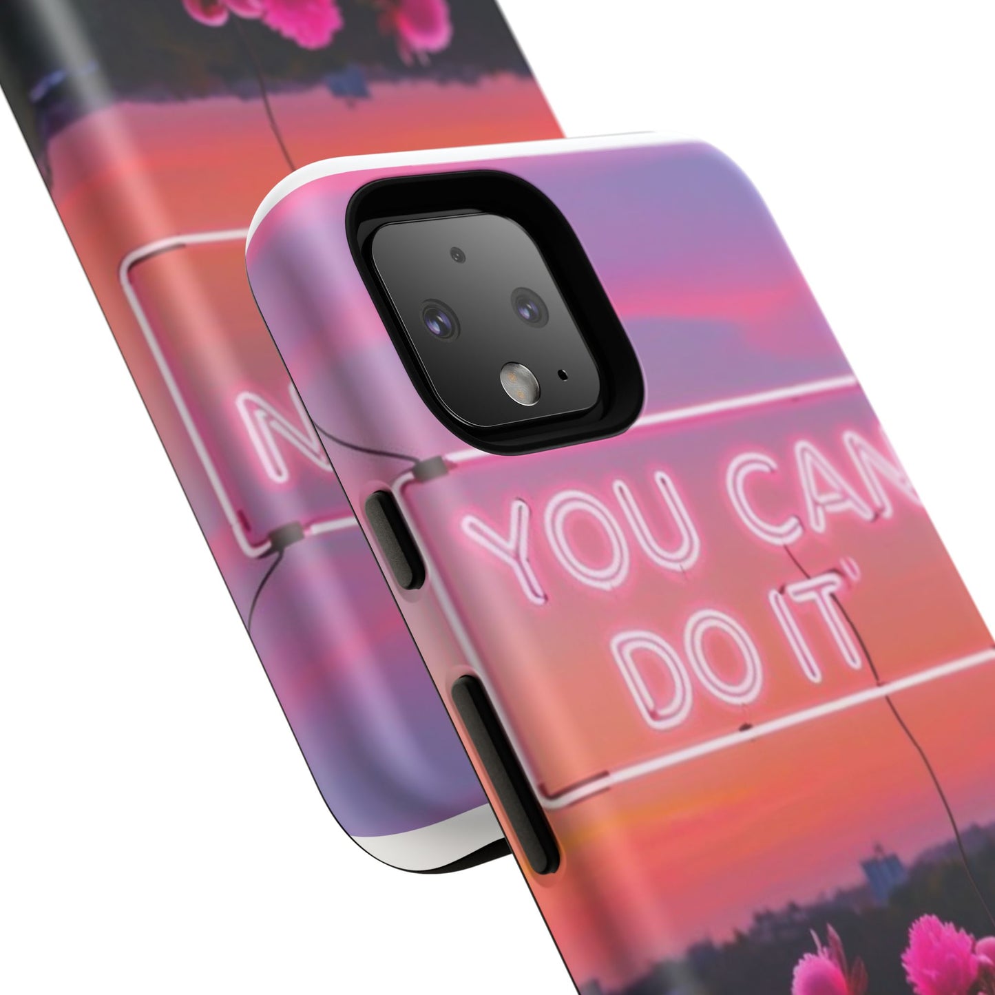 You can do it phone case bold words, soft strength