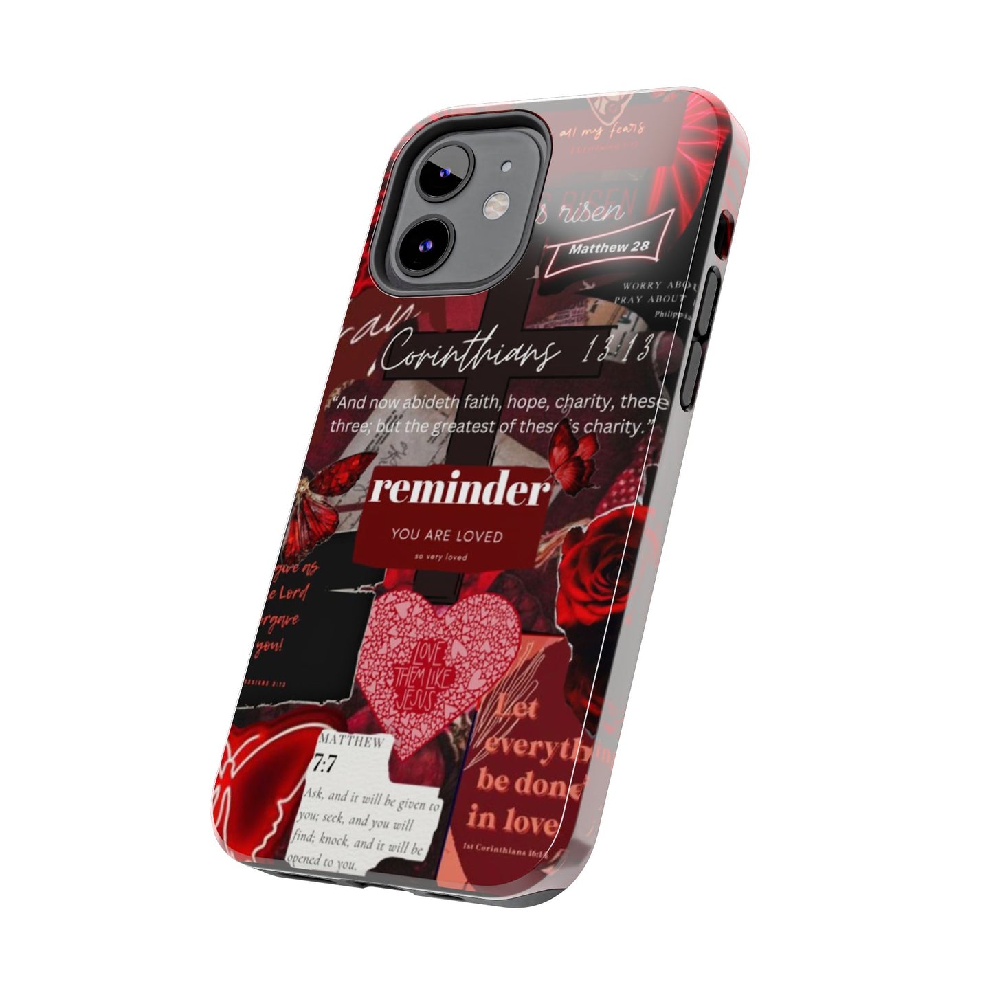 You are loved phone case, faith, love, and bold truth