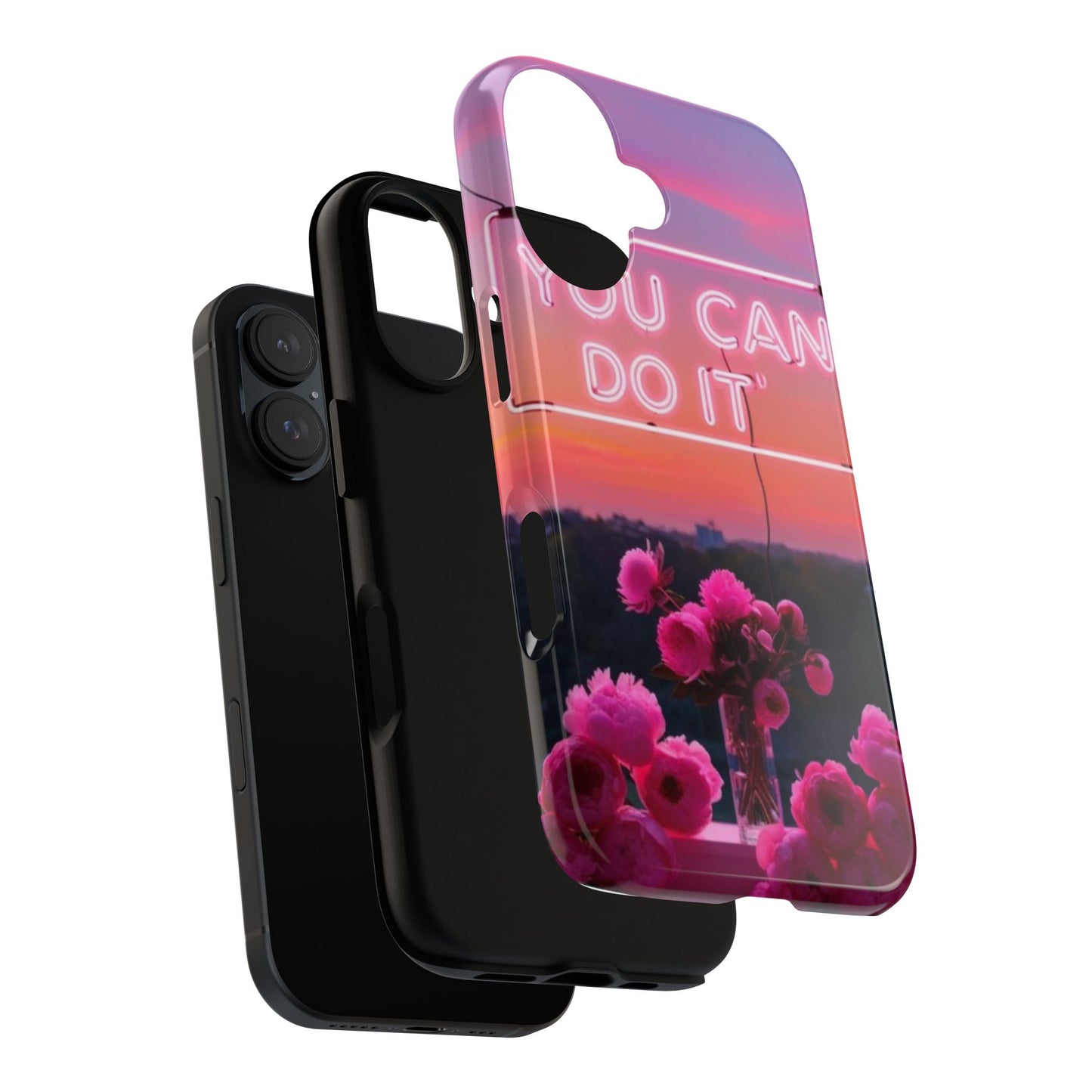 You can do it phone case bold words, soft strength