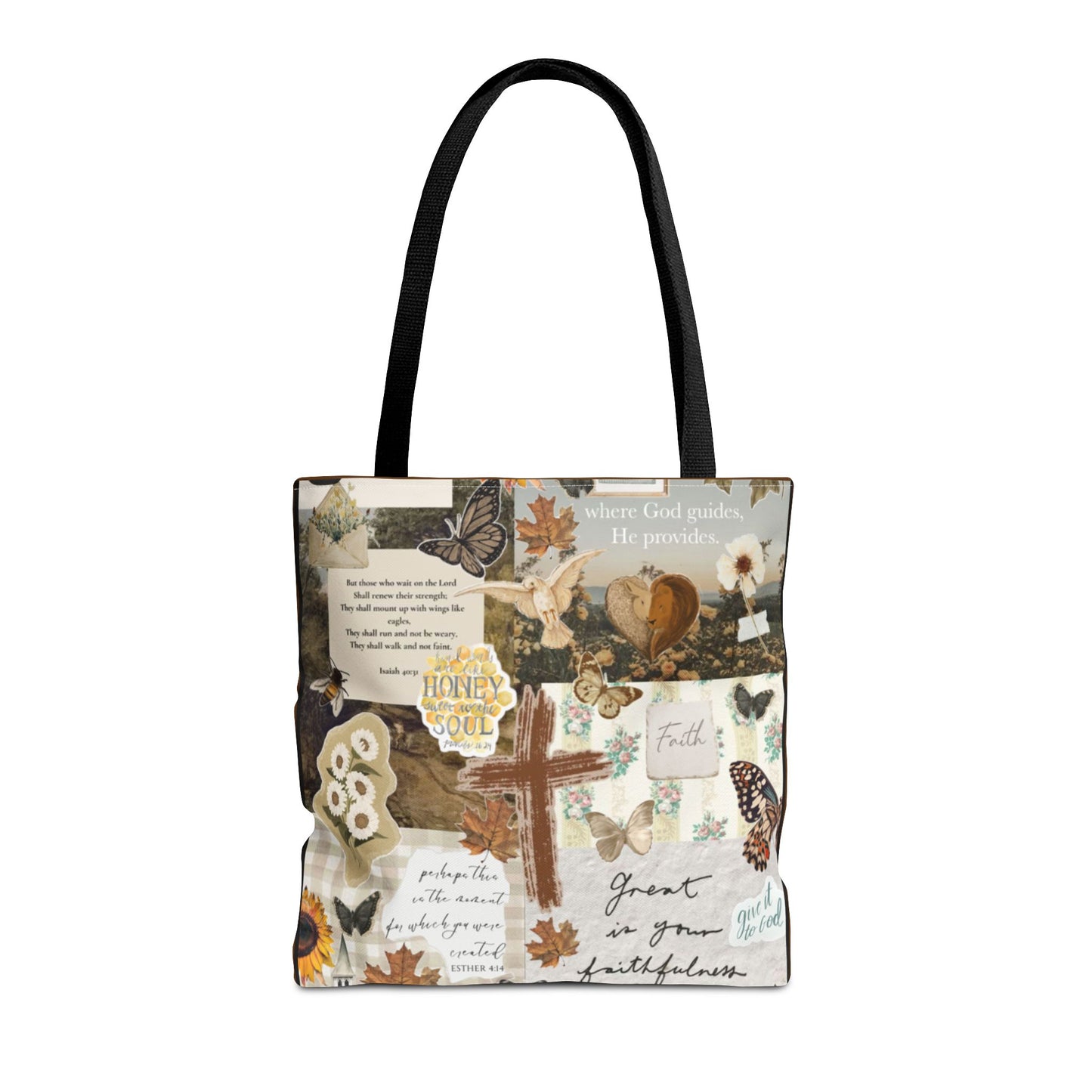 Inspirational Tote Bag for Faith and Hope