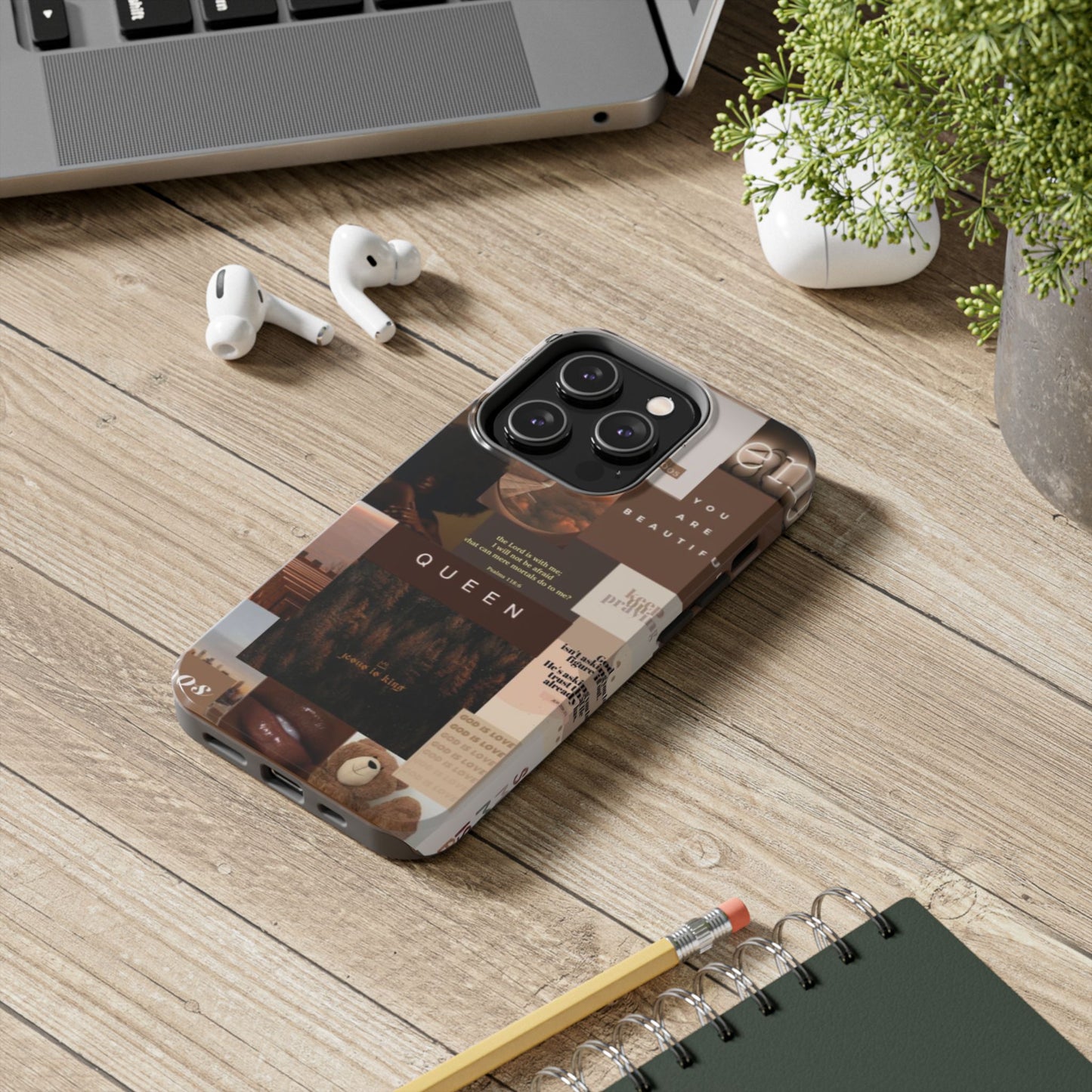 Jesus is King phone case identity, trust and power and every hold