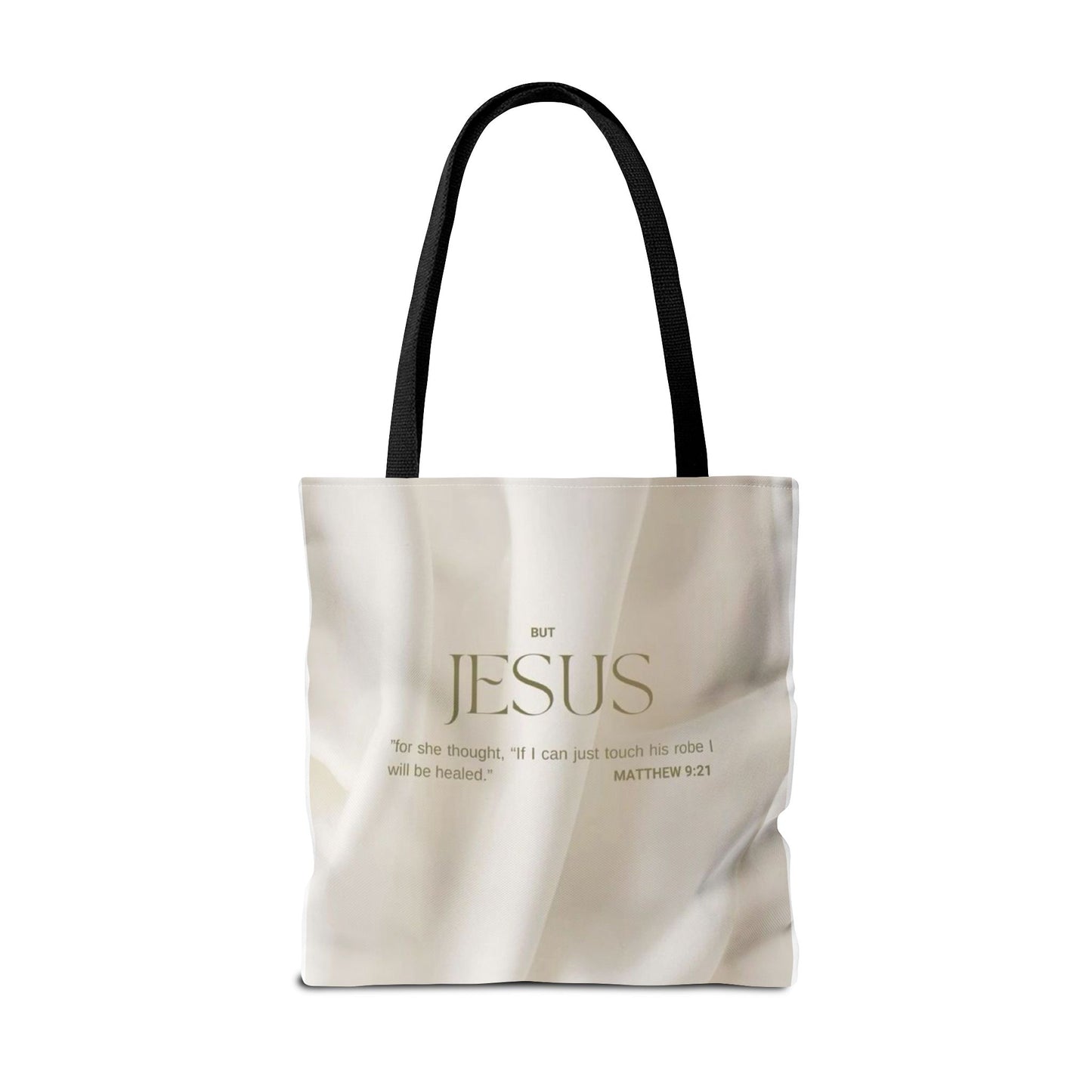 But Jesus healing scripture Tote Bag