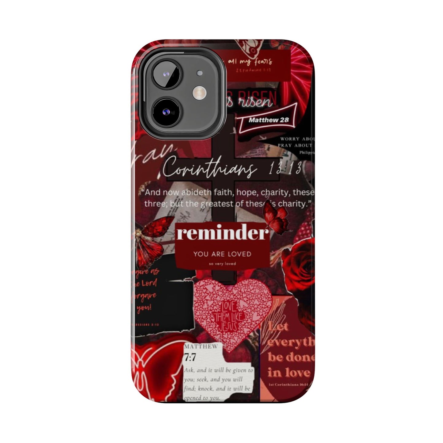 You are loved phone case, faith, love, and bold truth