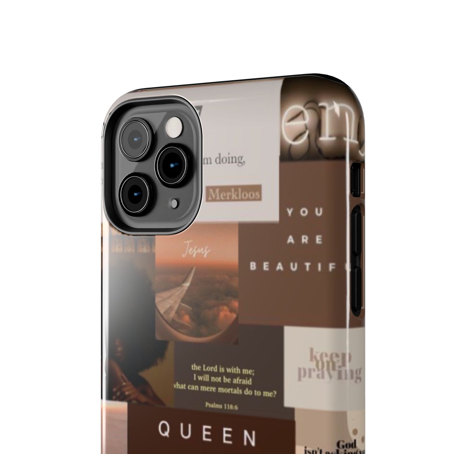 Jesus is King phone case identity, trust and power and every hold