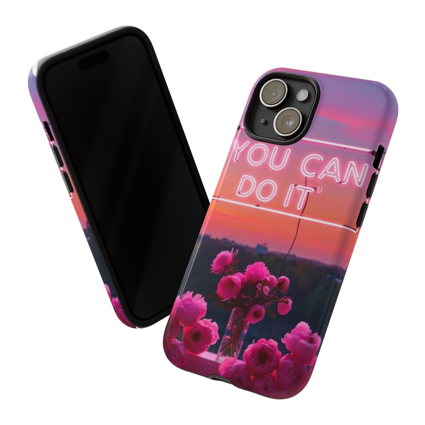 You can do it phone case bold words, soft strength