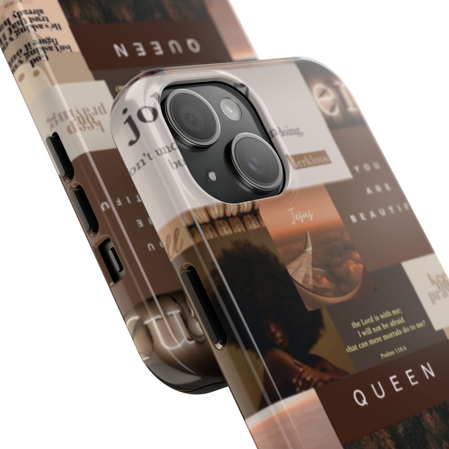 Jesus is King phone case identity, trust and power and every hold