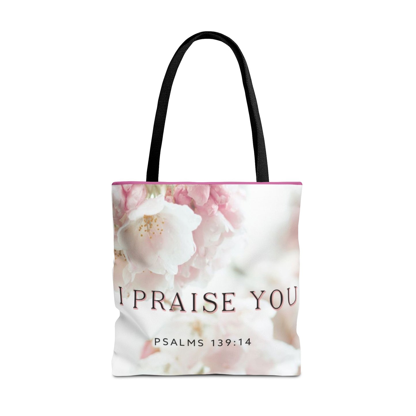 I praise you Tote Bag psalm 139:14
