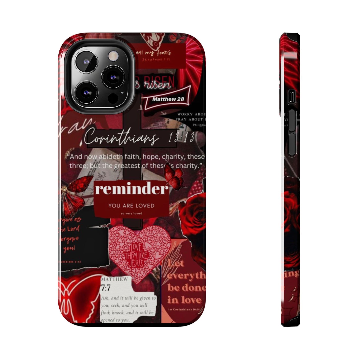 You are loved phone case, faith, love, and bold truth