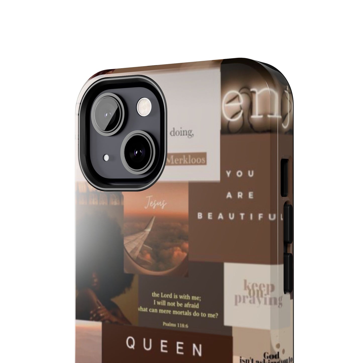 Jesus is King phone case identity, trust and power and every hold