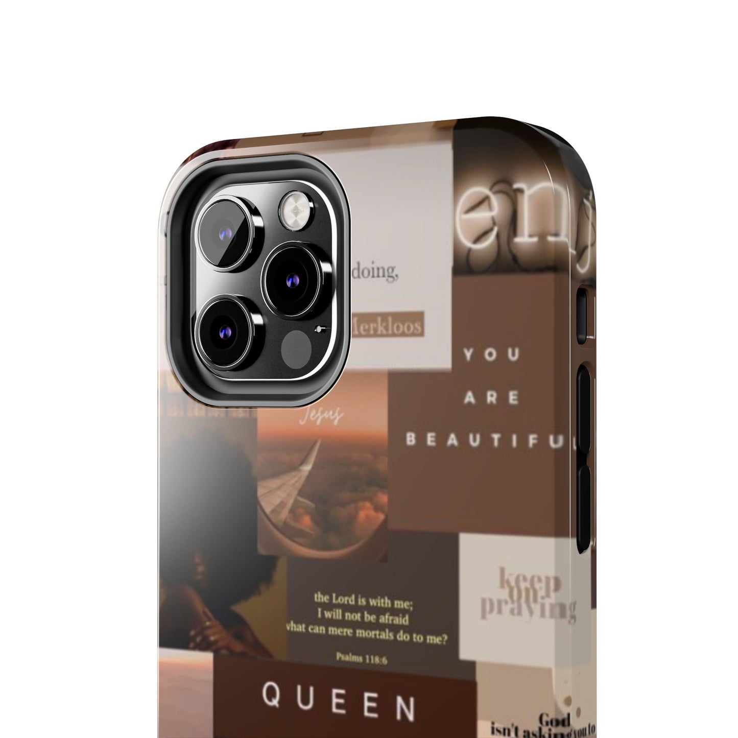 Jesus is King phone case identity, trust and power and every hold