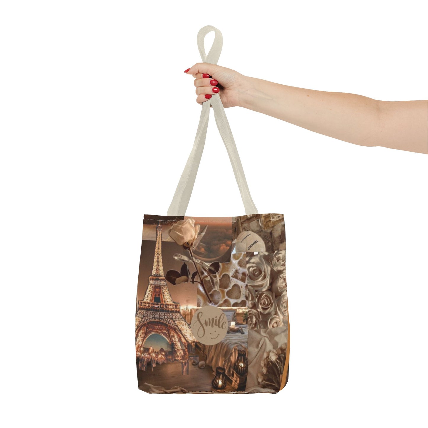 Chic Eiffel Tower Tote Bag - Stylish AOP Design for Everyday Use