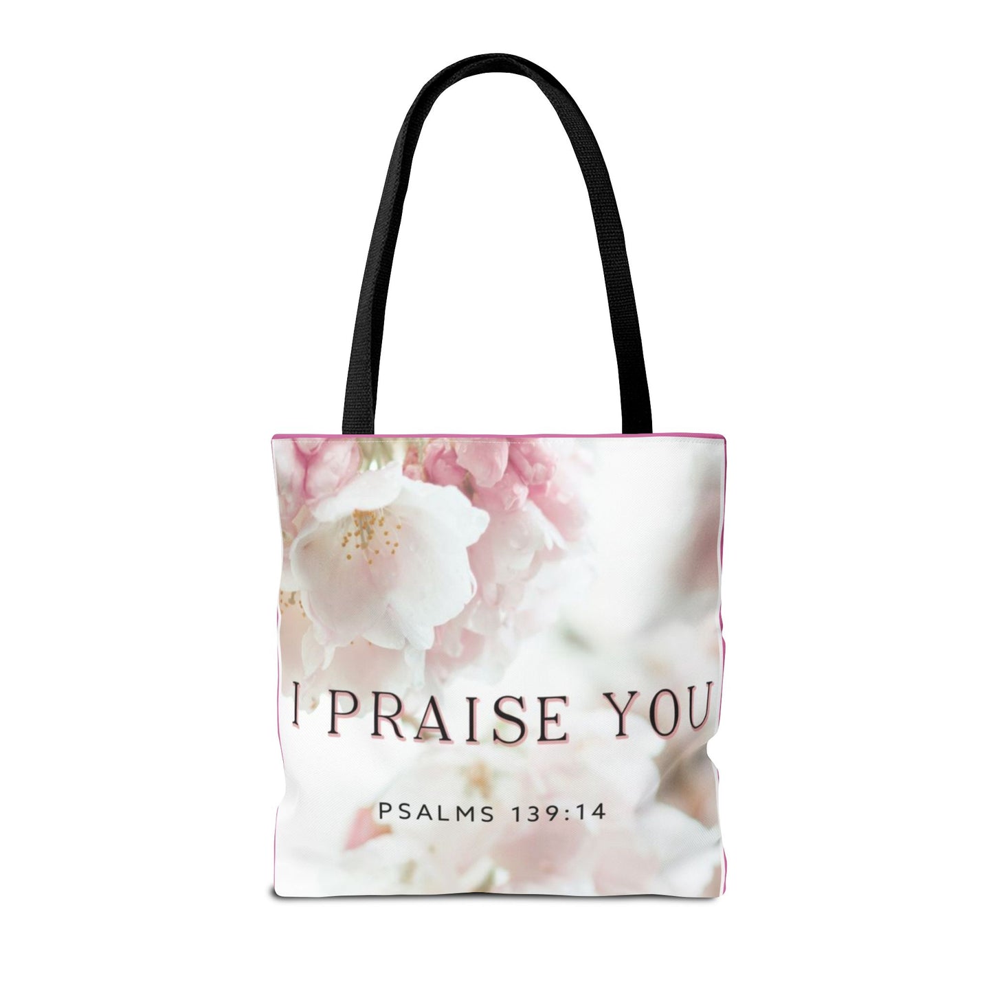 I praise you Tote Bag psalm 139:14