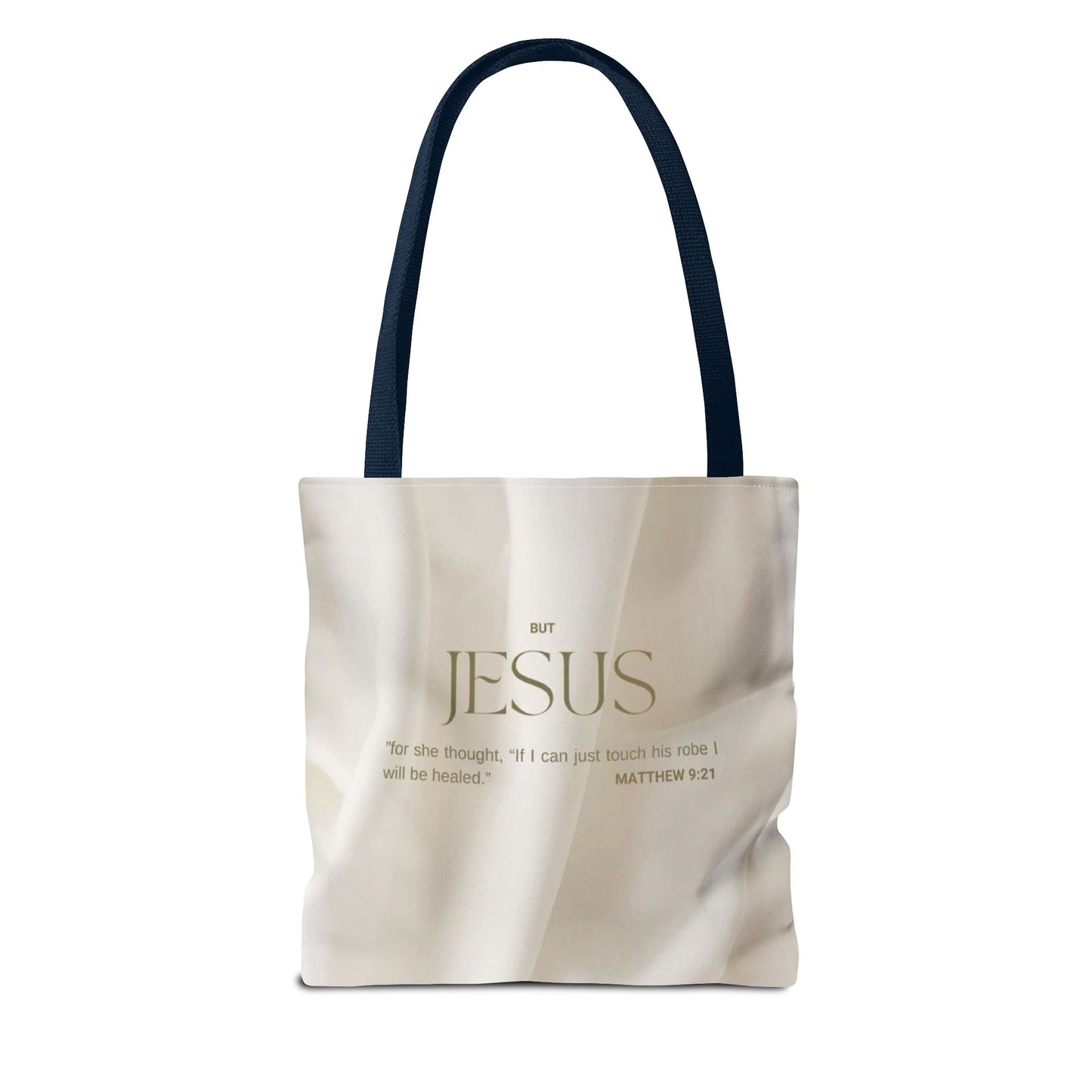 But Jesus healing scripture Tote Bag
