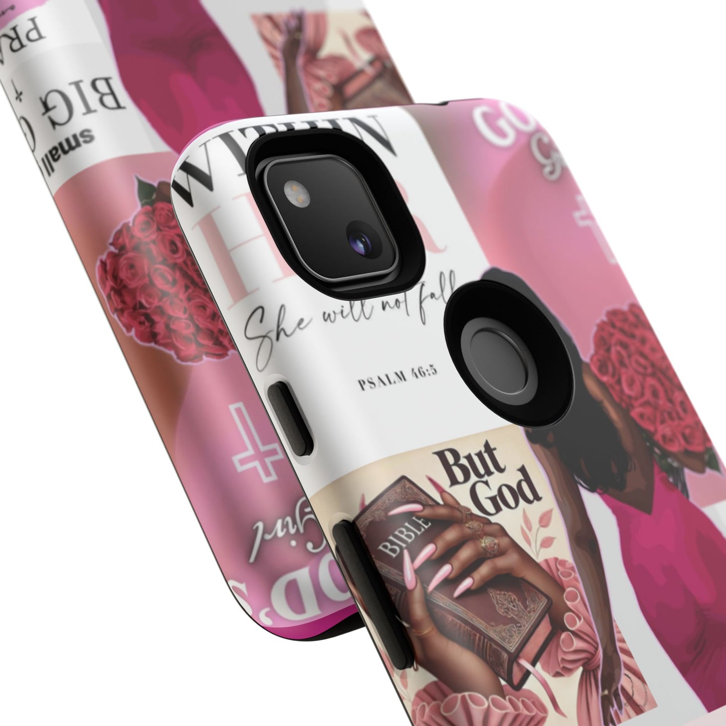 Same girl new game glow up with God phone case