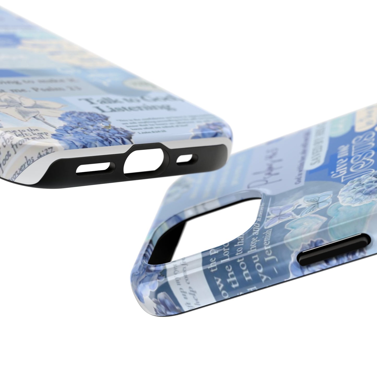 Talk to God he’s listening phone cases