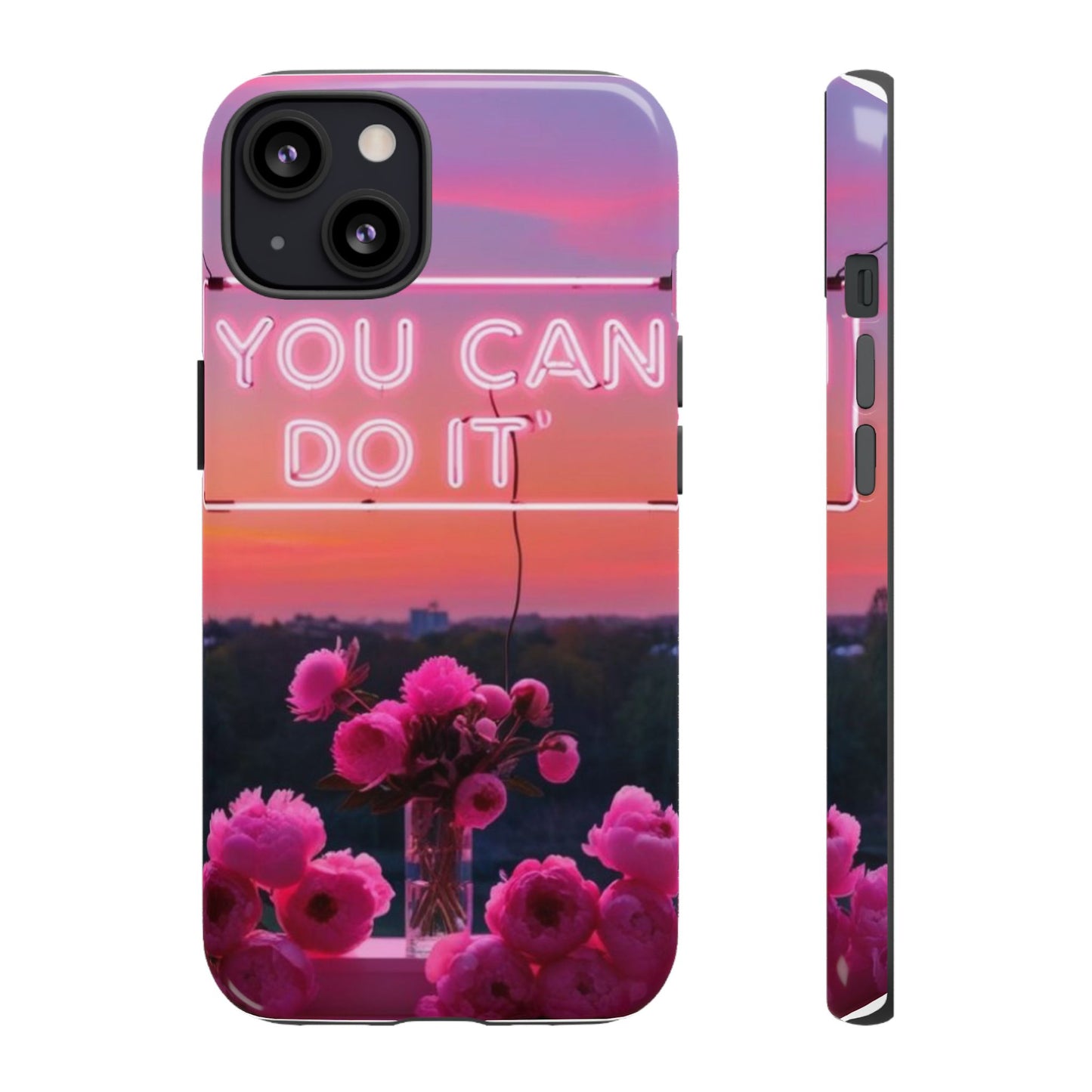 You can do it phone case bold words, soft strength