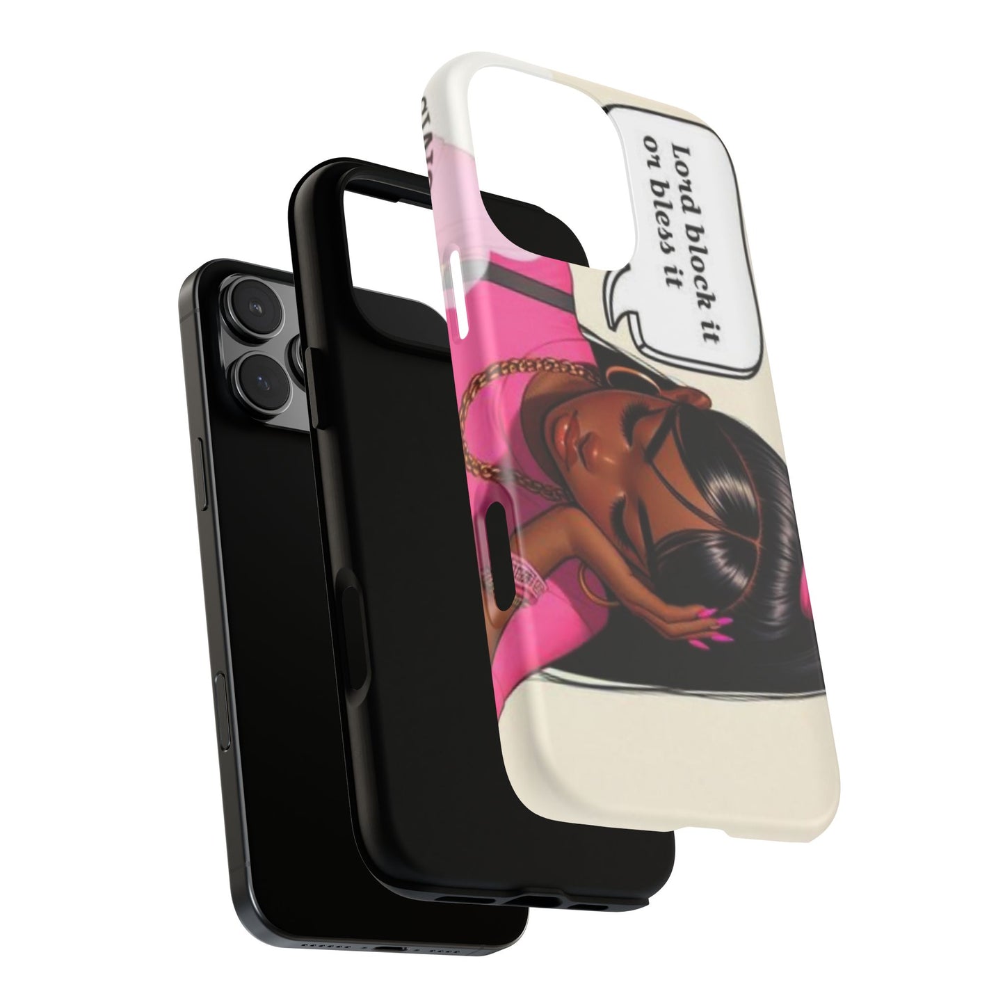 Lord block it or bless it phone Tough Cases