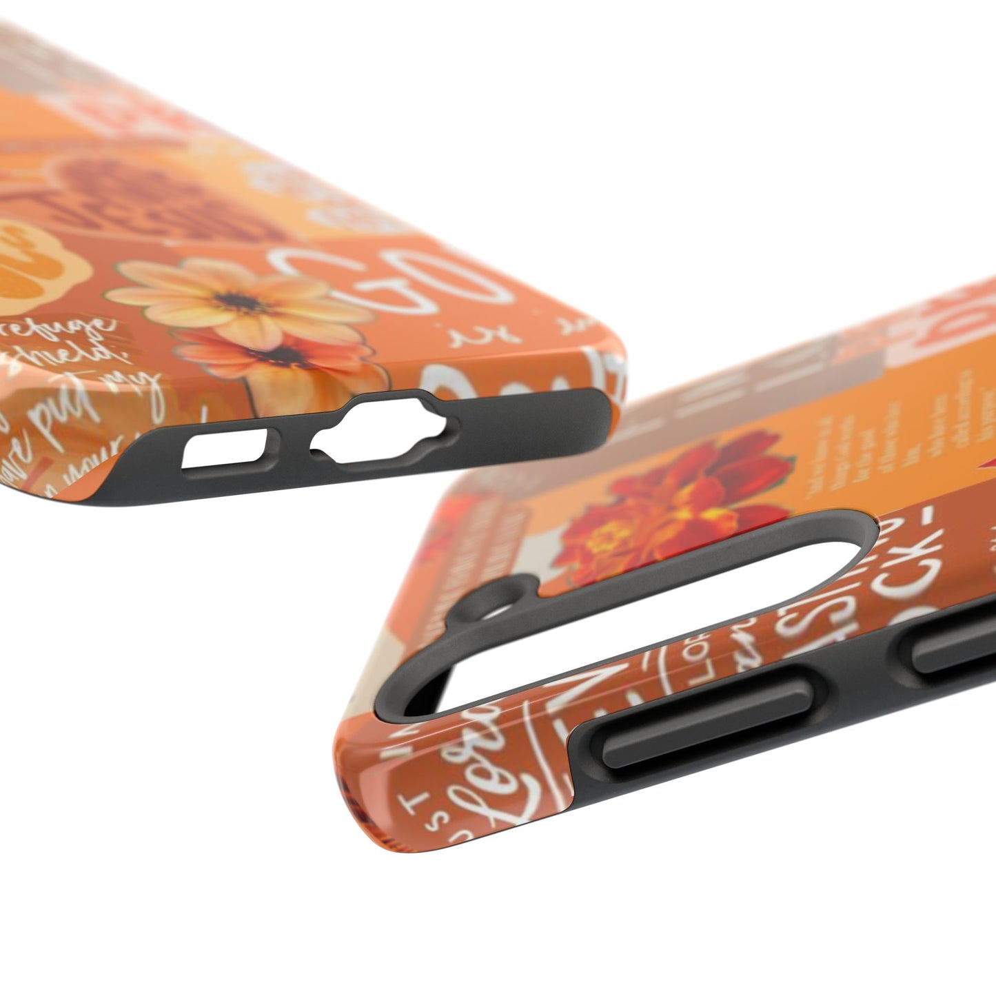 God is in control phone case, bright, bold and prayer filled