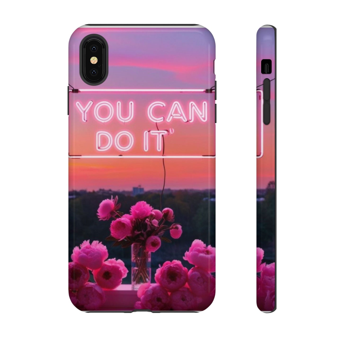 You can do it phone case bold words, soft strength
