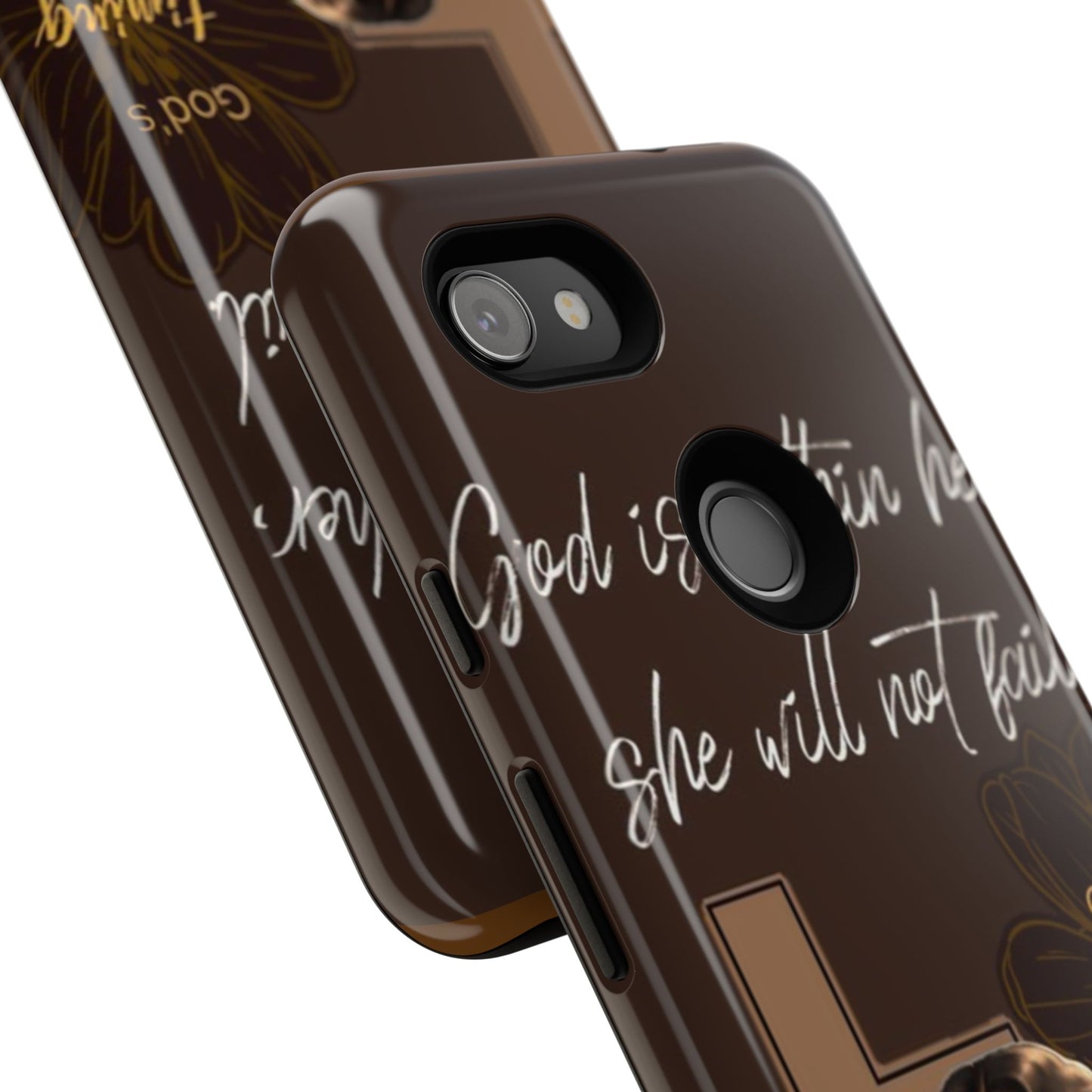 God is within her she will not fail phone case