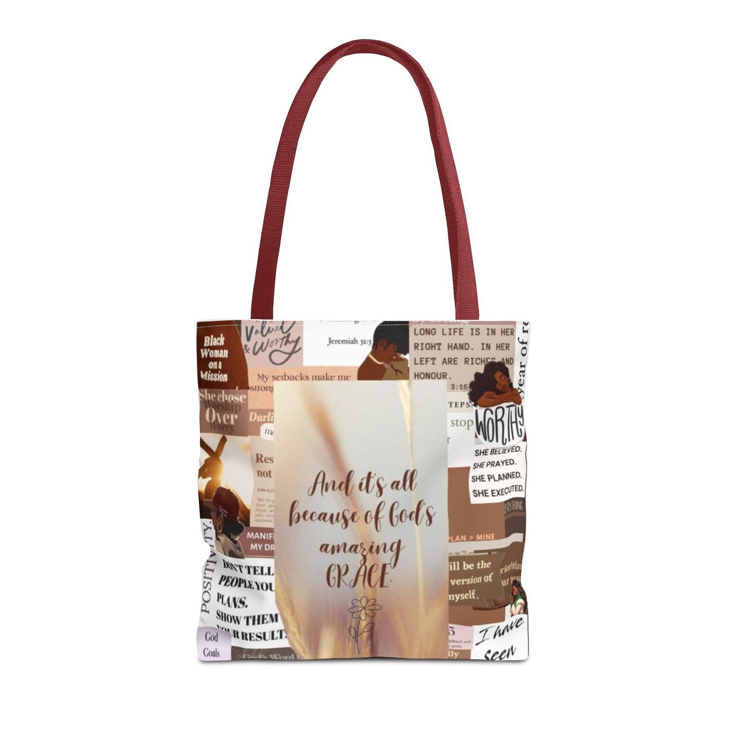 Gods amazing grace Tote Bag