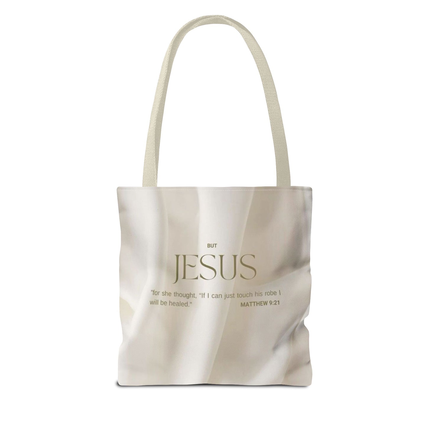 But Jesus healing scripture Tote Bag