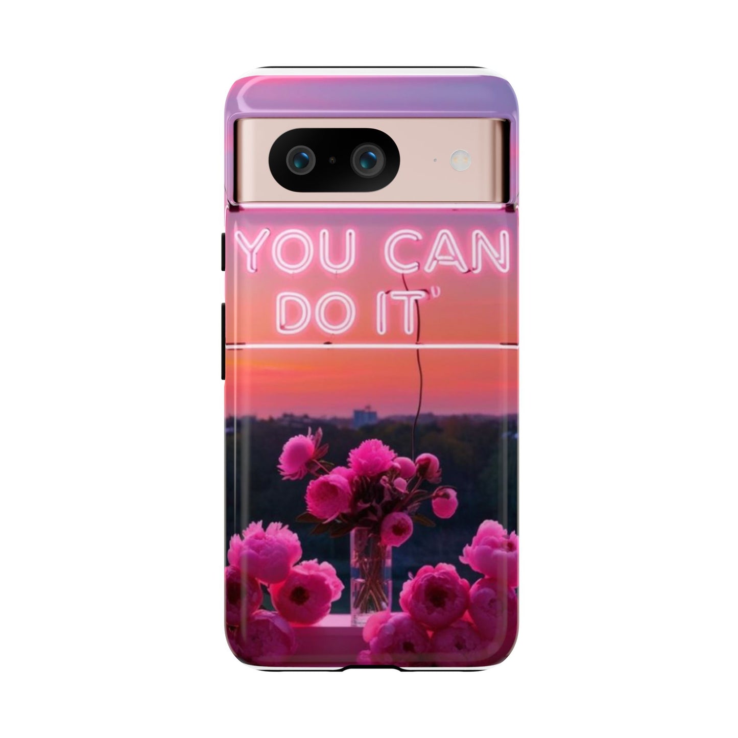 You can do it phone case bold words, soft strength