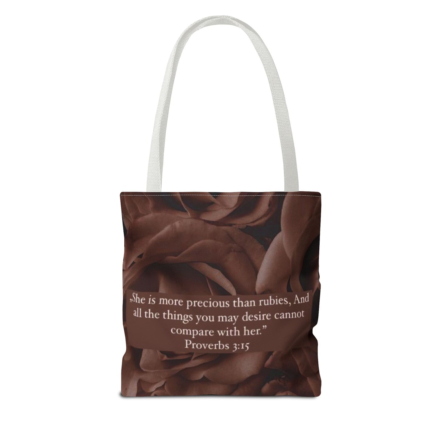 More precious than rubies Tote Bag proverbs 3:15