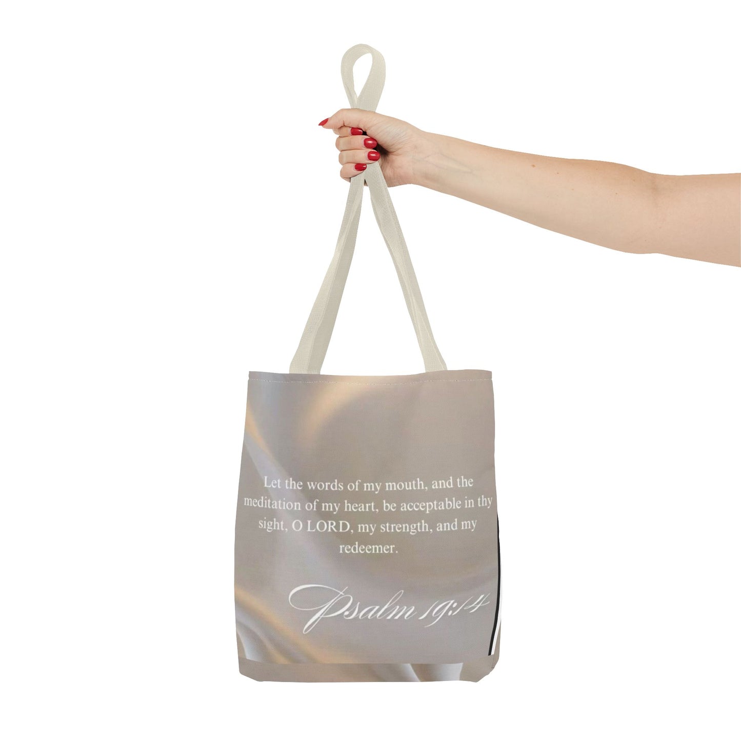 Meditation of my heart scripture Tote Bag psalm 19:14