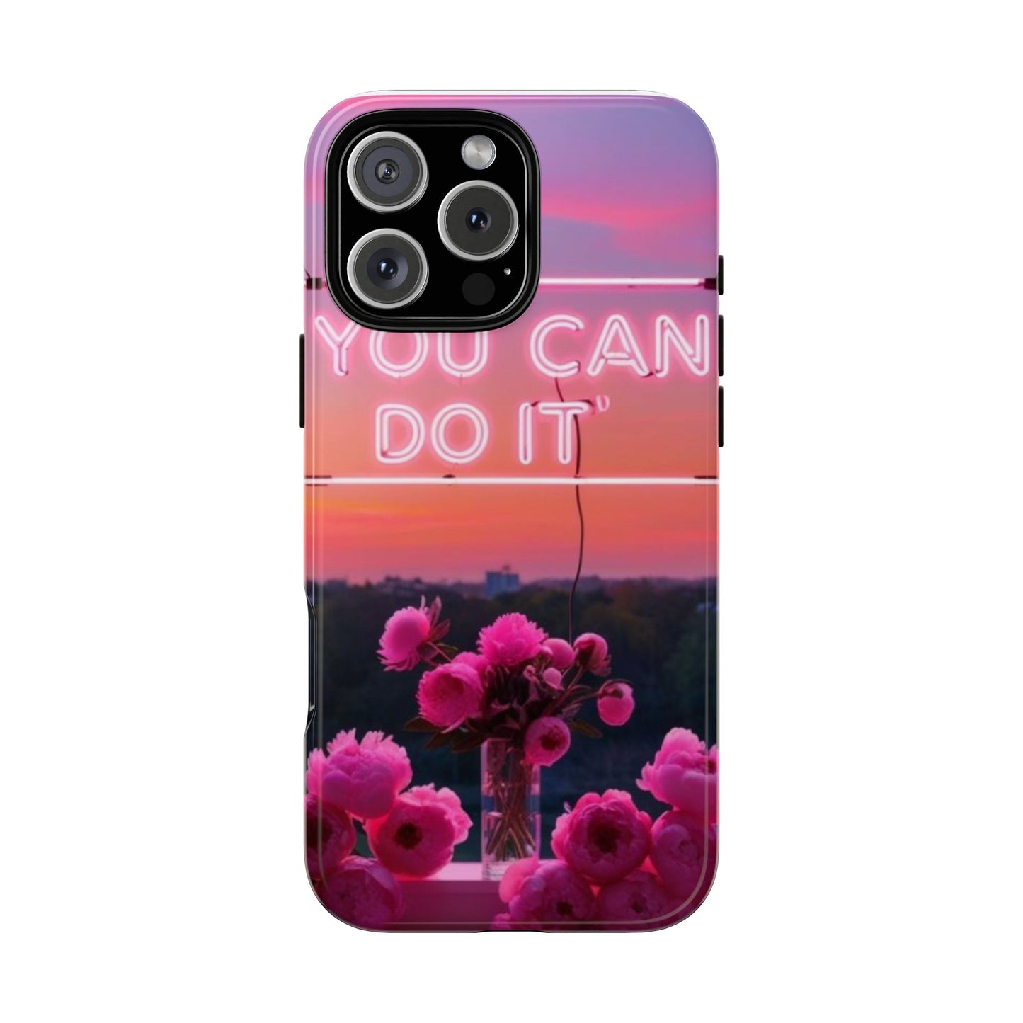 You can do it phone case bold words, soft strength