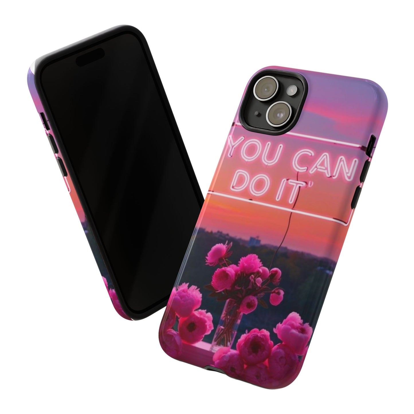 You can do it phone case bold words, soft strength
