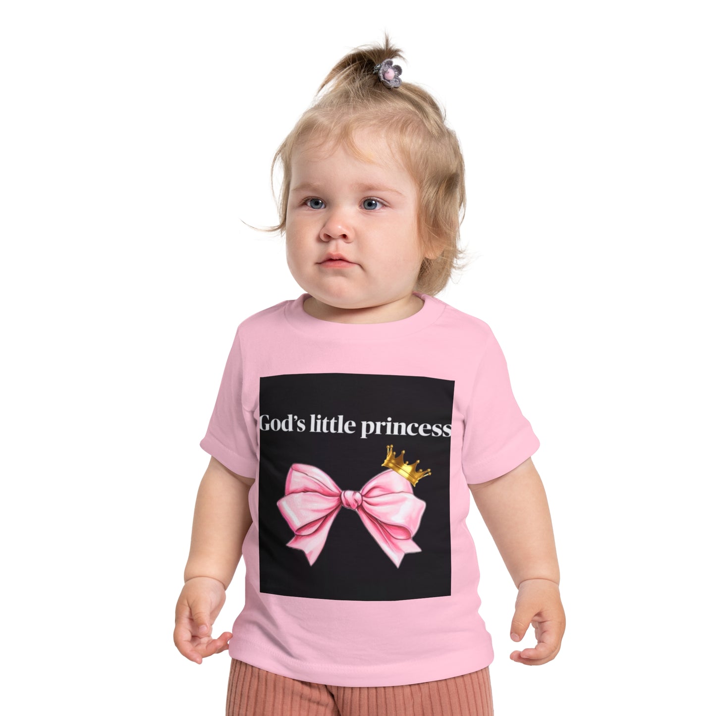 Gods little princess Baby Short Sleeve T-Shirt