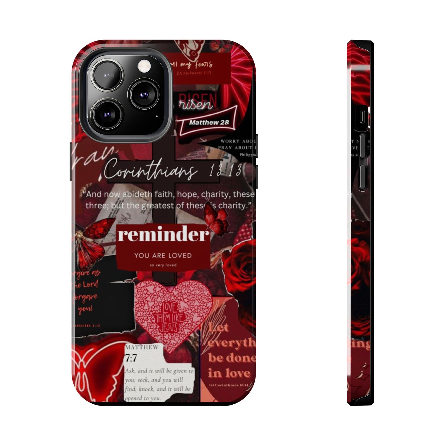 You are loved phone case, faith, love, and bold truth