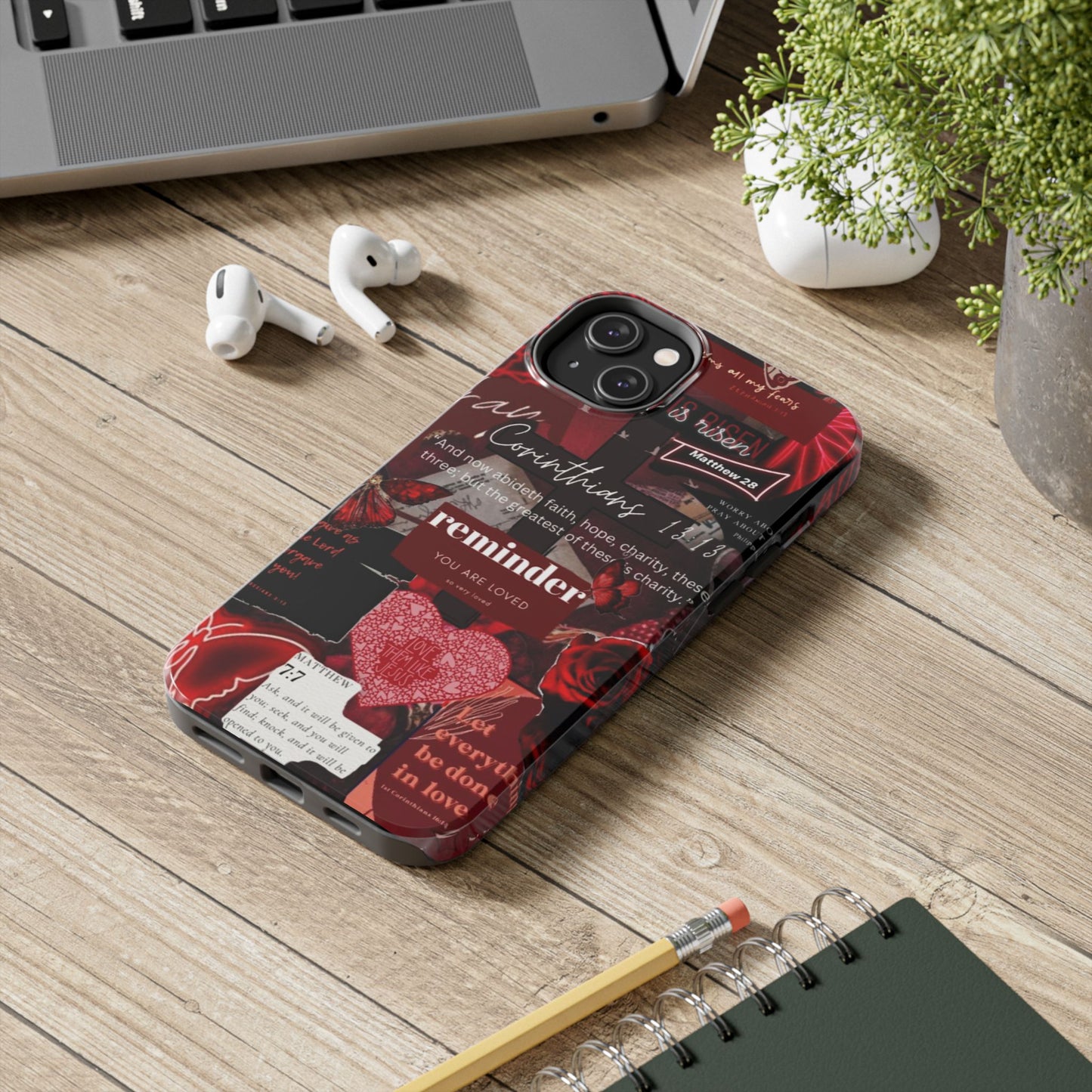 You are loved phone case, faith, love, and bold truth