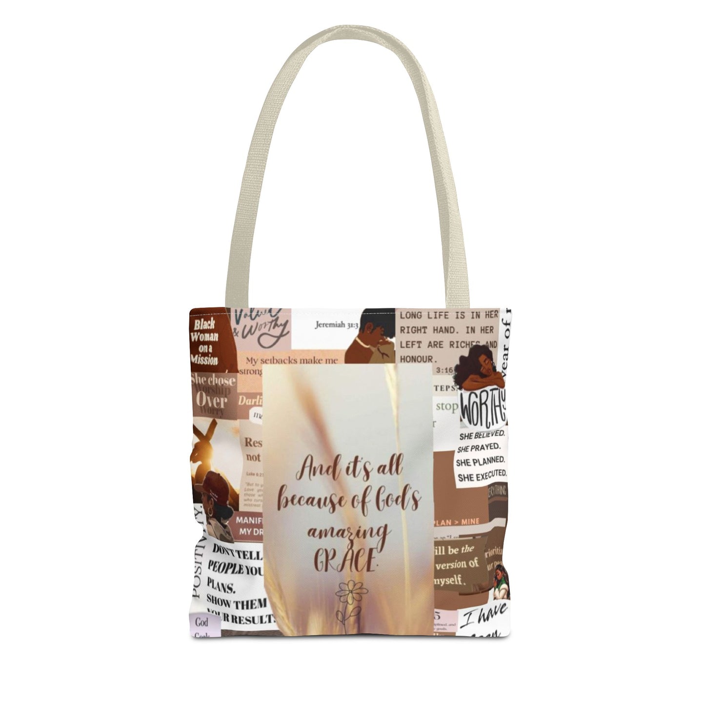 Gods amazing grace Tote Bag