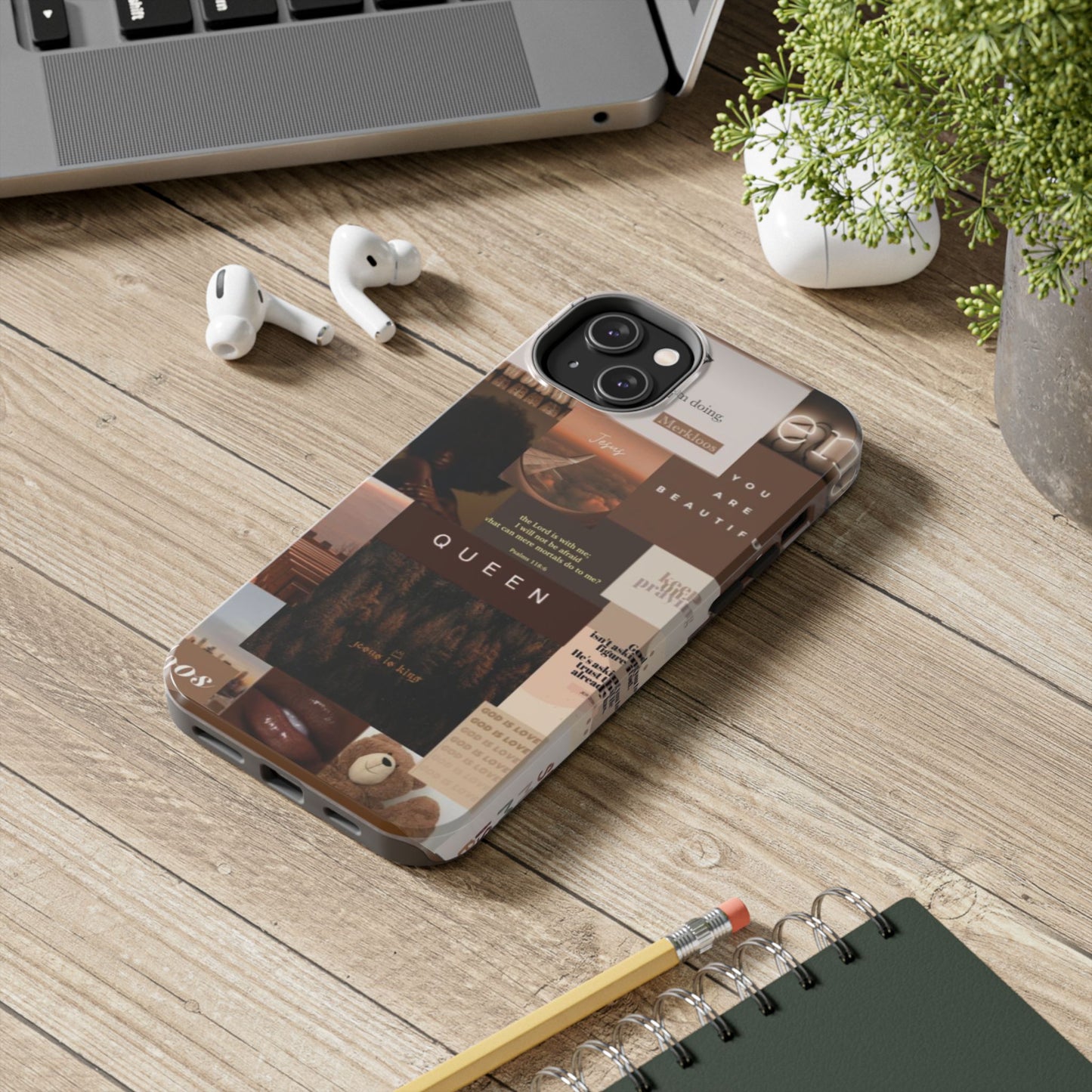 Jesus is King phone case identity, trust and power and every hold