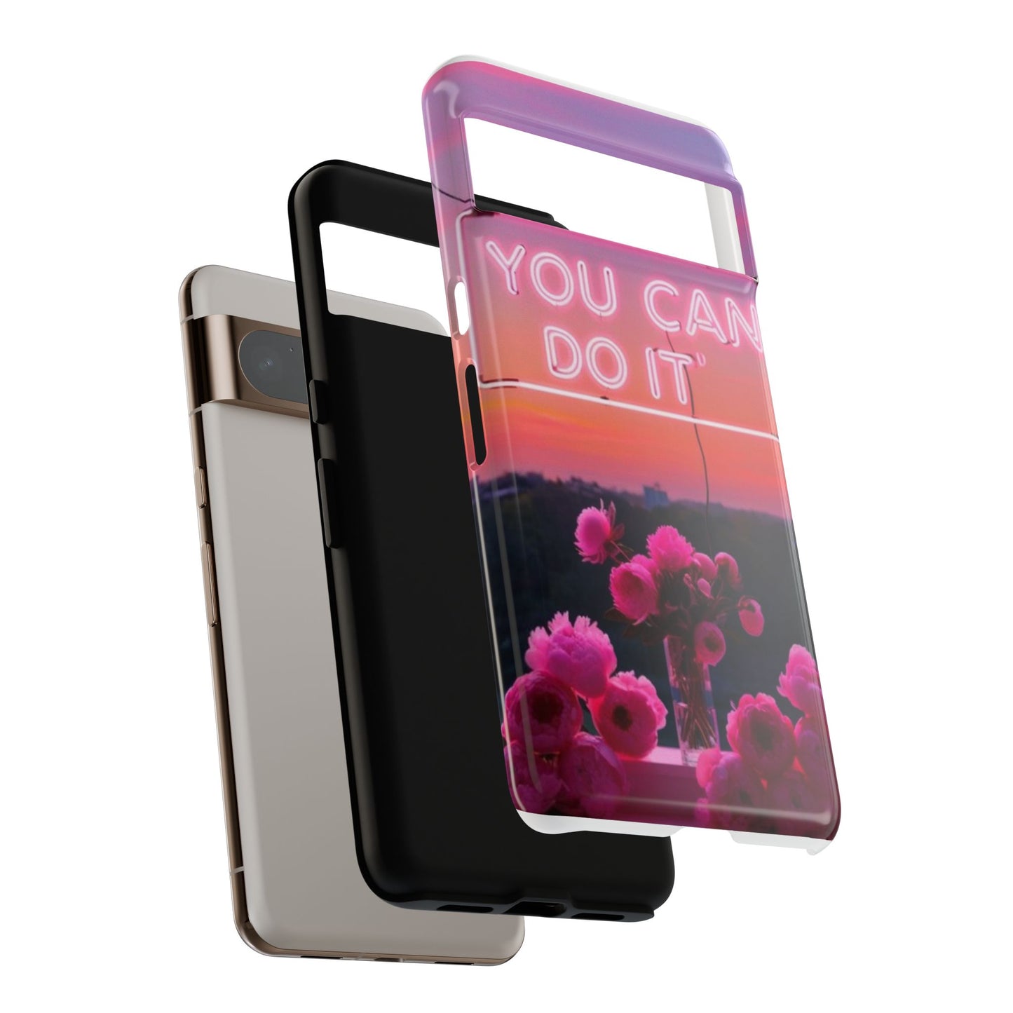 You can do it phone case bold words, soft strength
