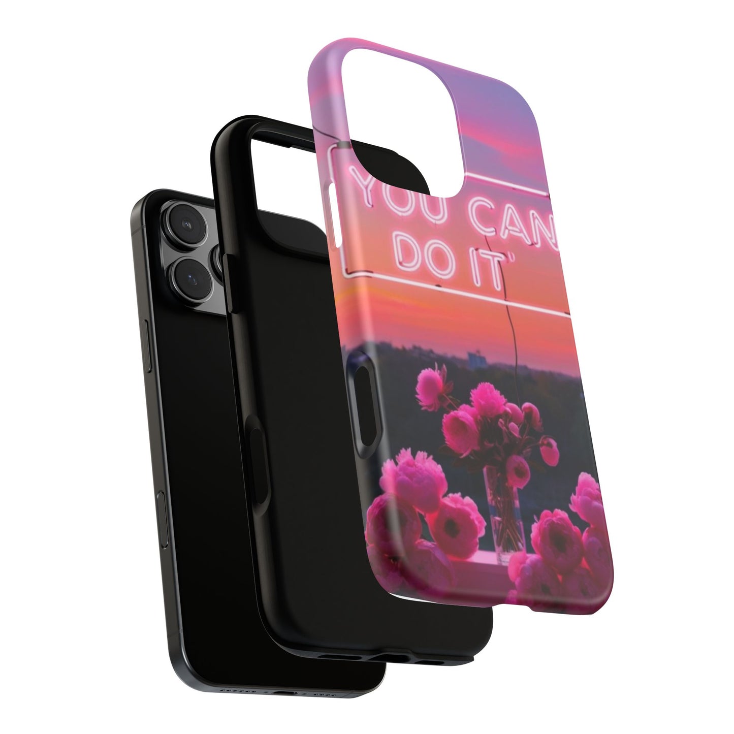 You can do it phone case bold words, soft strength