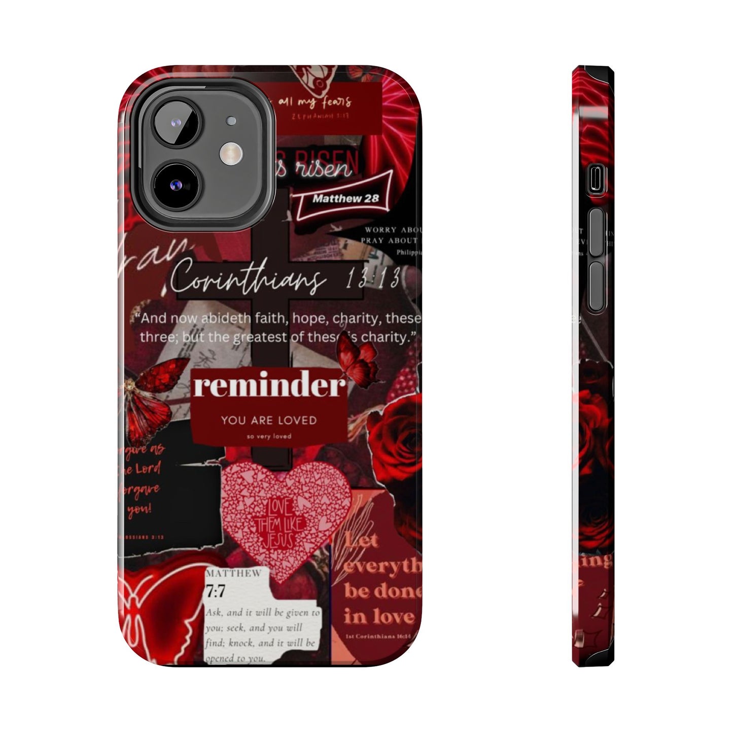 You are loved phone case, faith, love, and bold truth