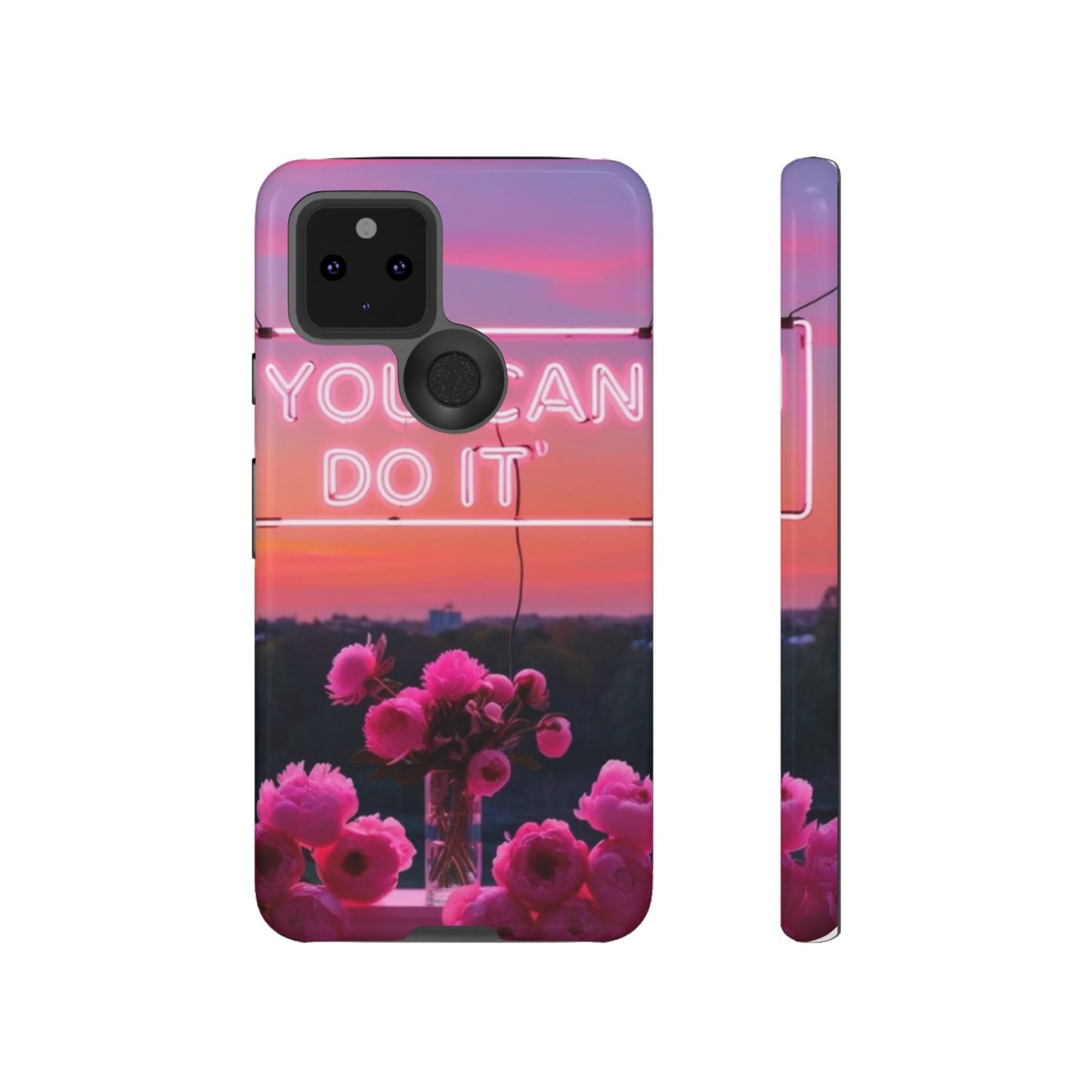 You can do it phone case bold words, soft strength