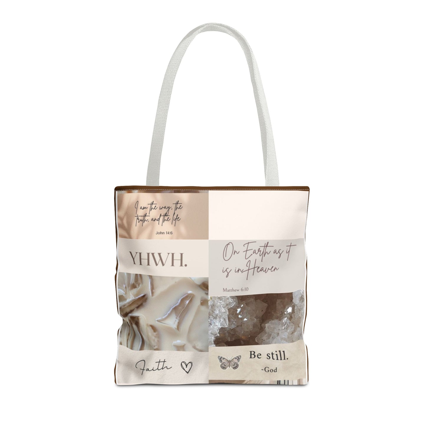 On earth as it is in heaven Tote Bag