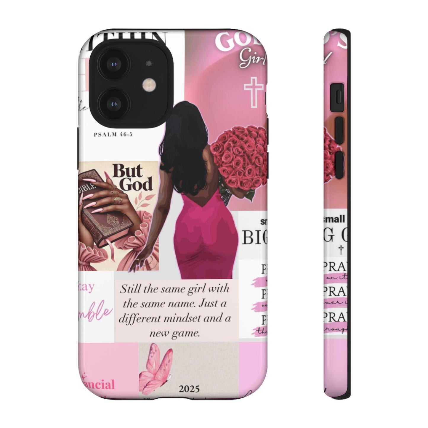 Same girl new game glow up with God phone case