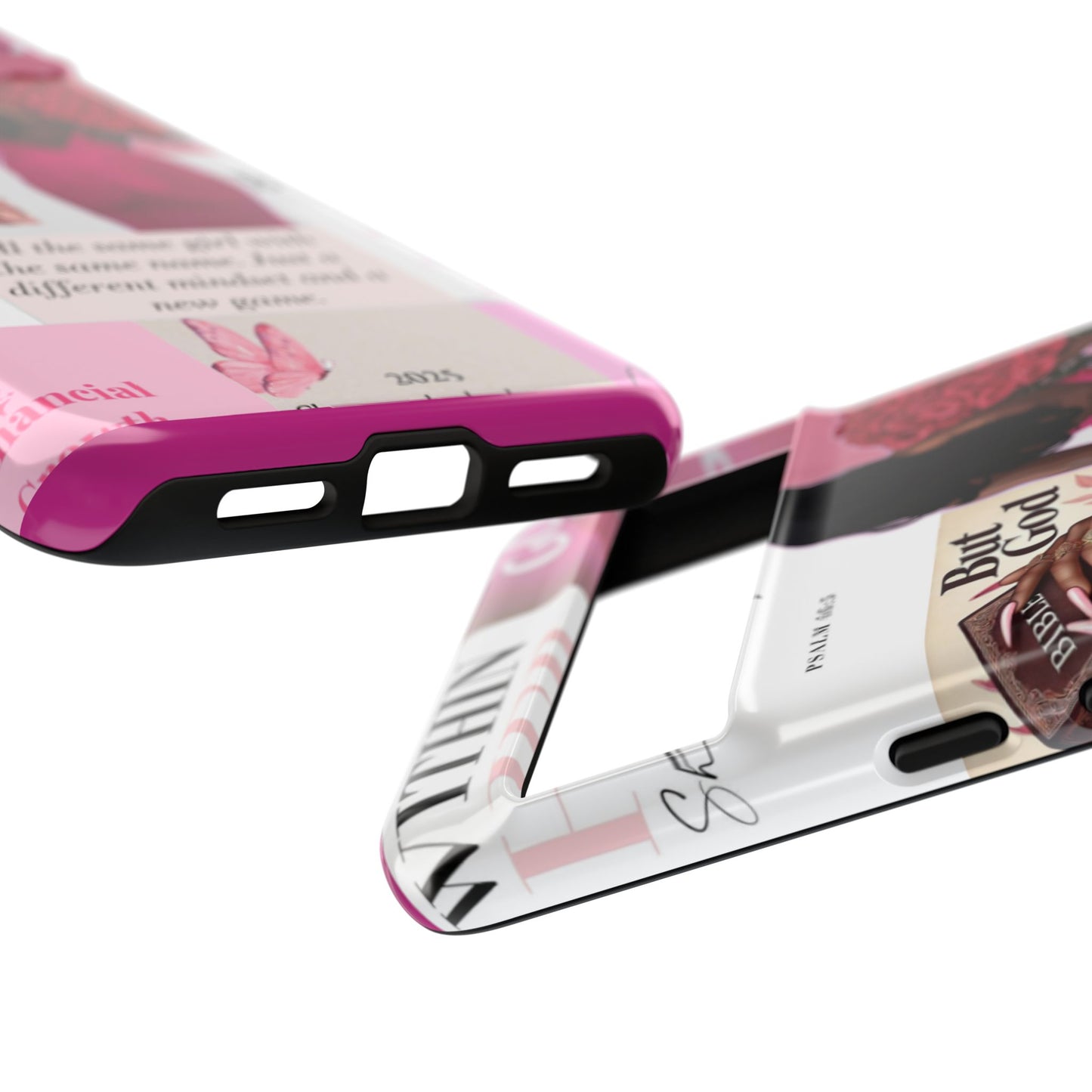 Same girl new game glow up with God phone case
