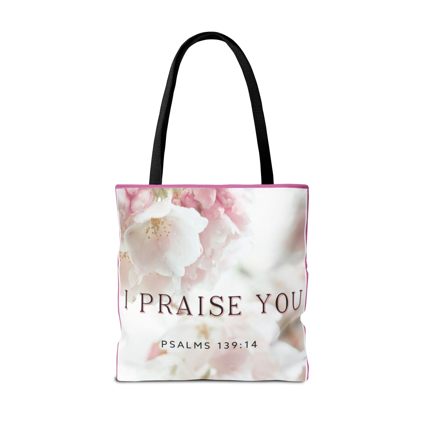 I praise you Tote Bag psalm 139:14