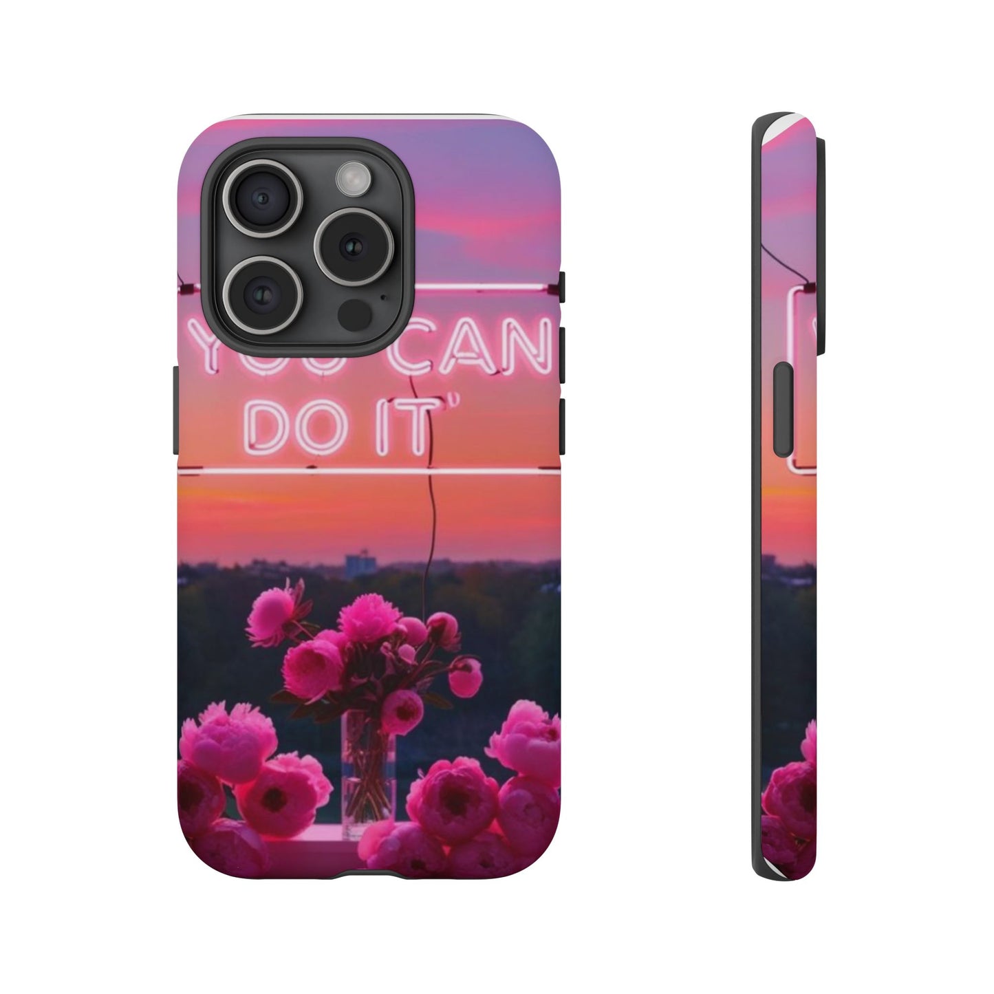 You can do it phone case bold words, soft strength