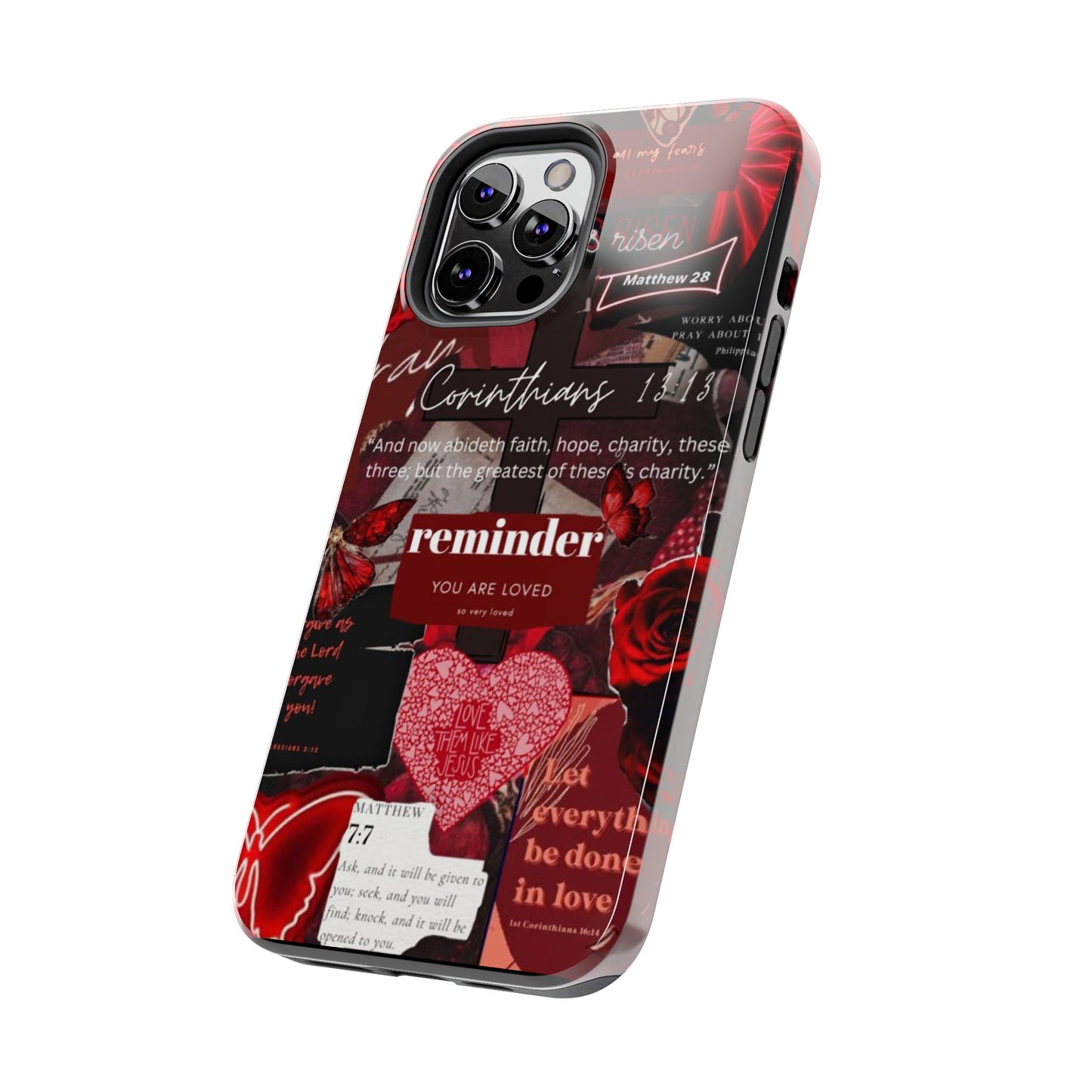 You are loved phone case, faith, love, and bold truth