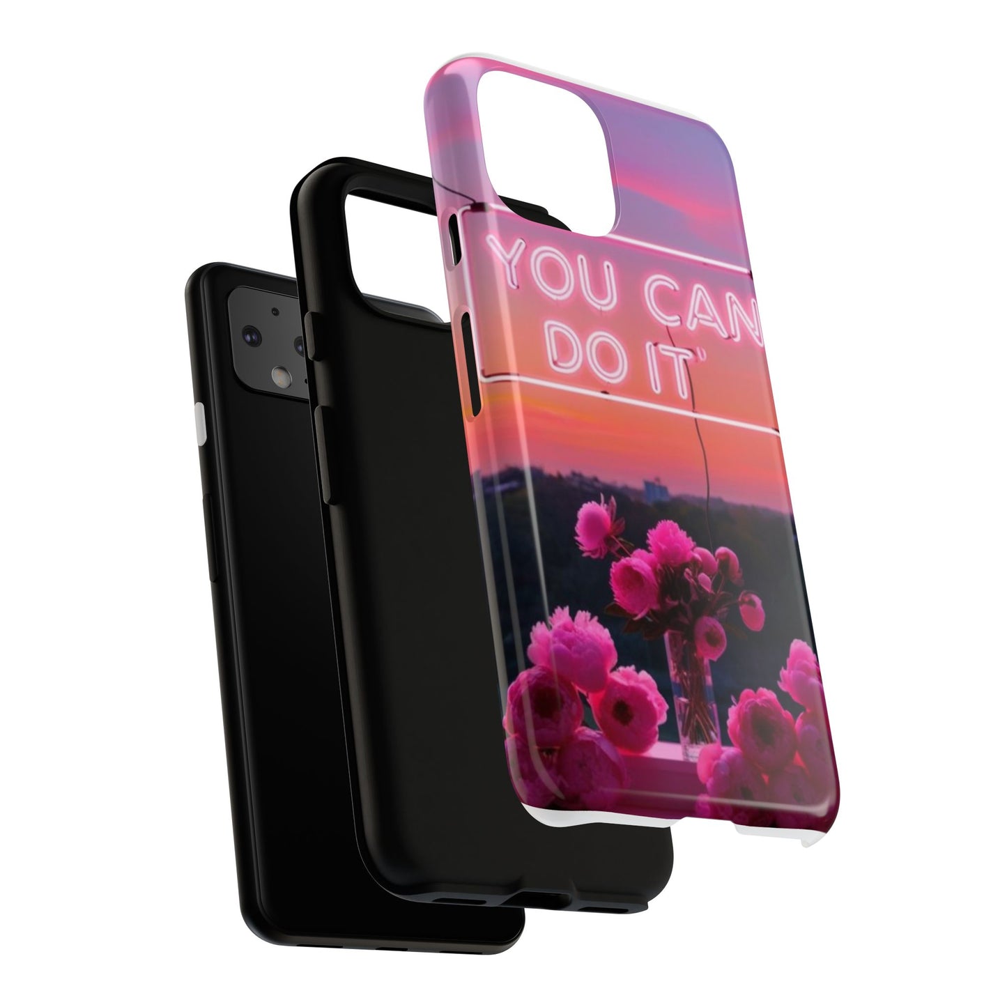 You can do it phone case bold words, soft strength